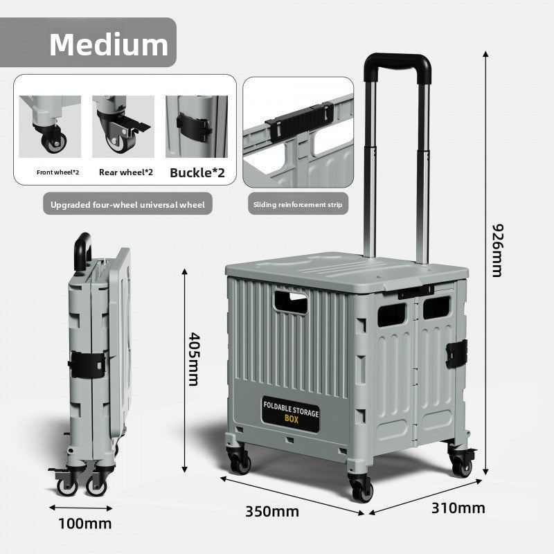 Portable Foldableing Shopping Cart