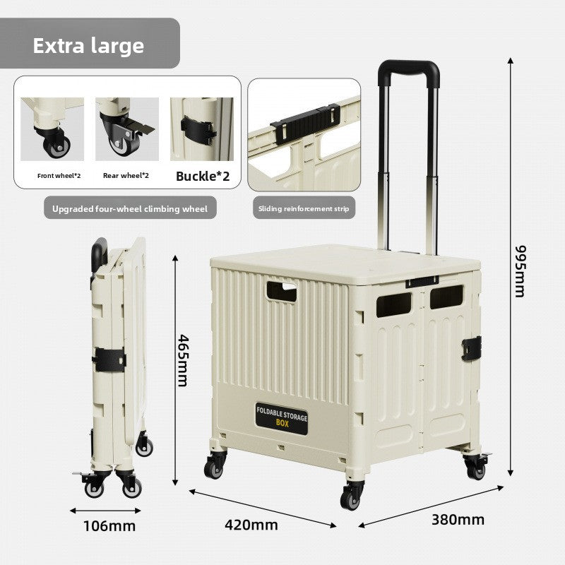 Portable Foldableing Shopping Cart