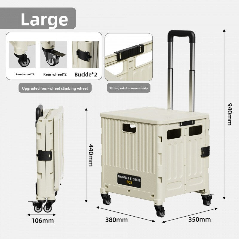 Portable Foldableing Shopping Cart