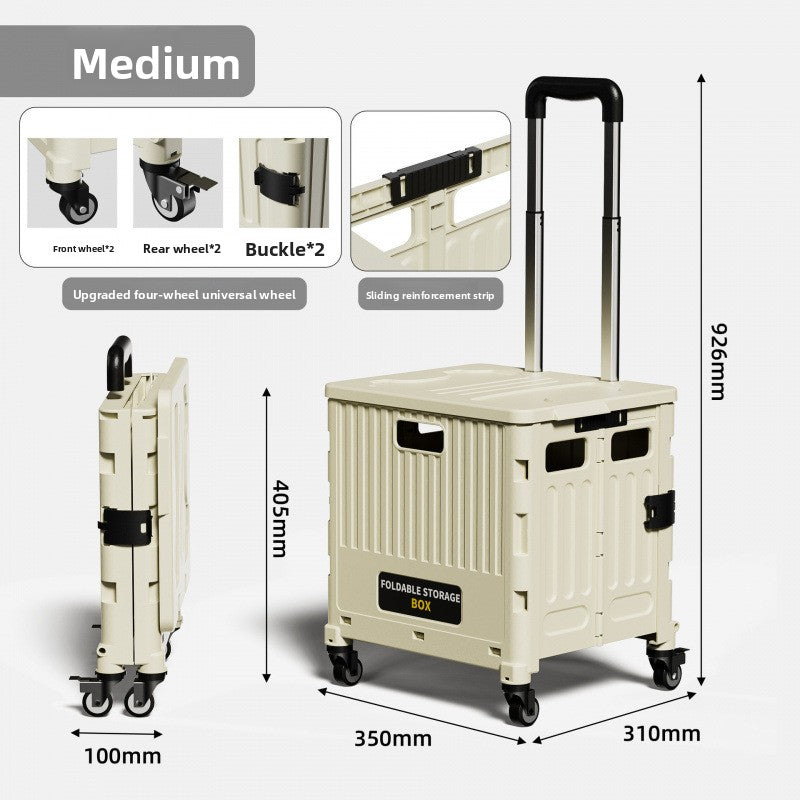 Portable Foldableing Shopping Cart
