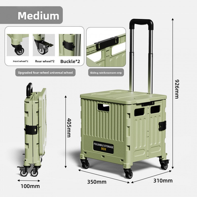 Portable Foldableing Shopping Cart