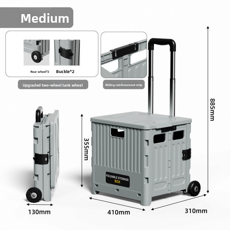 Portable Foldableing Shopping Cart