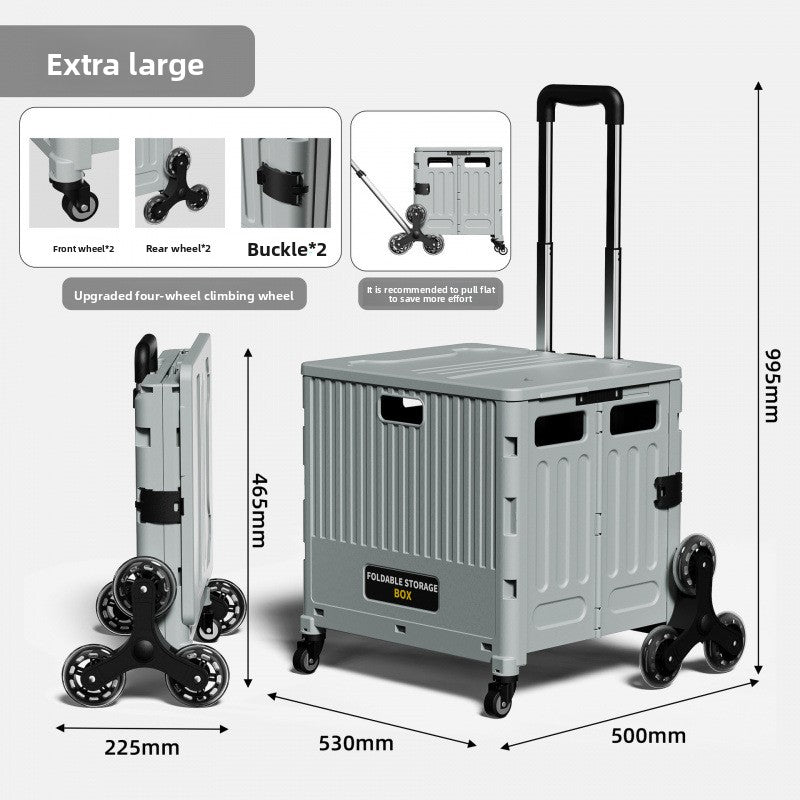 Portable Foldableing Shopping Cart