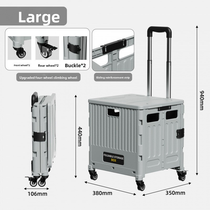 Portable Foldableing Shopping Cart